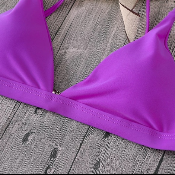 Purple "Perfect" Cheeky Bikini - Picture 3 of 3
